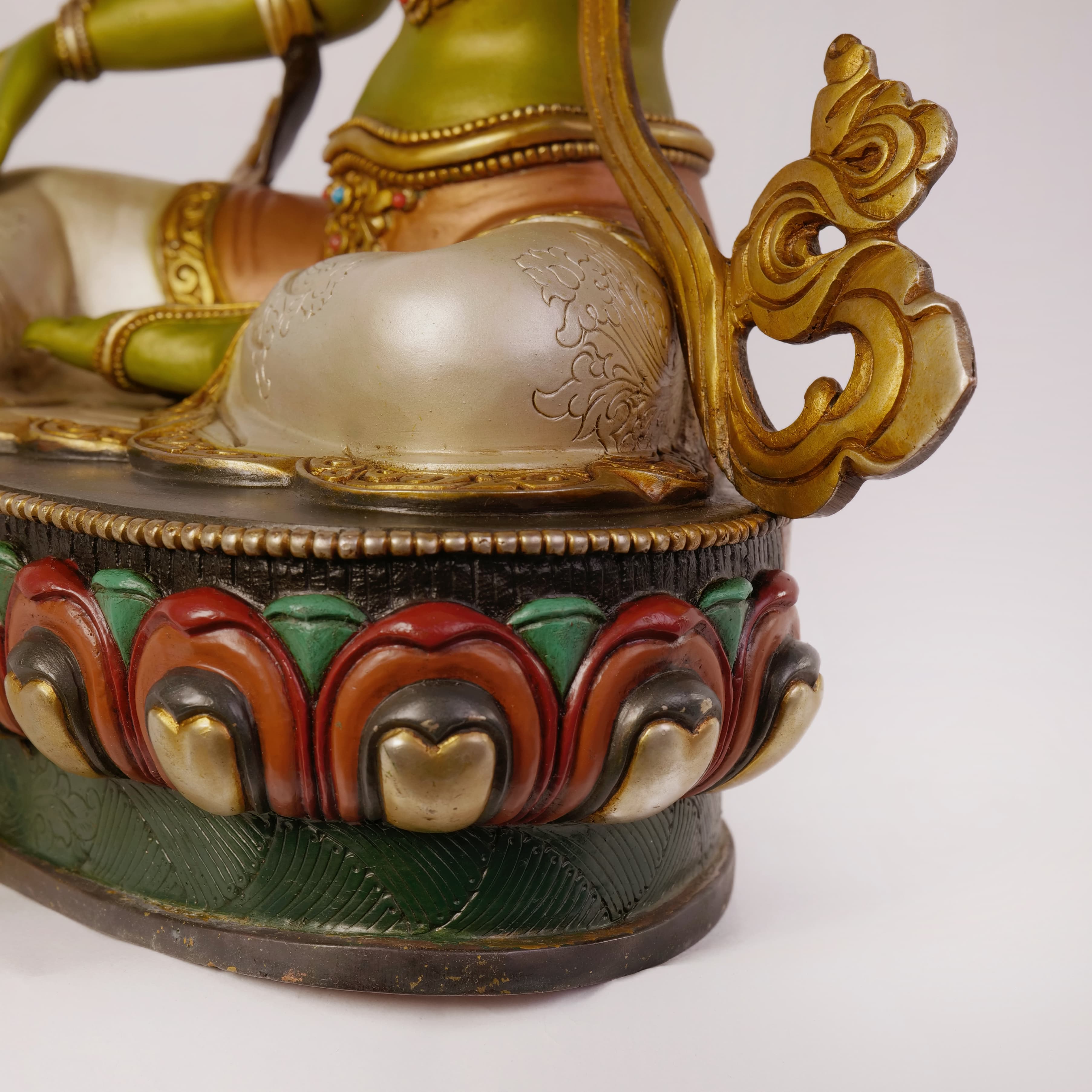 Green Tara with Color, Stone (Medium) 8